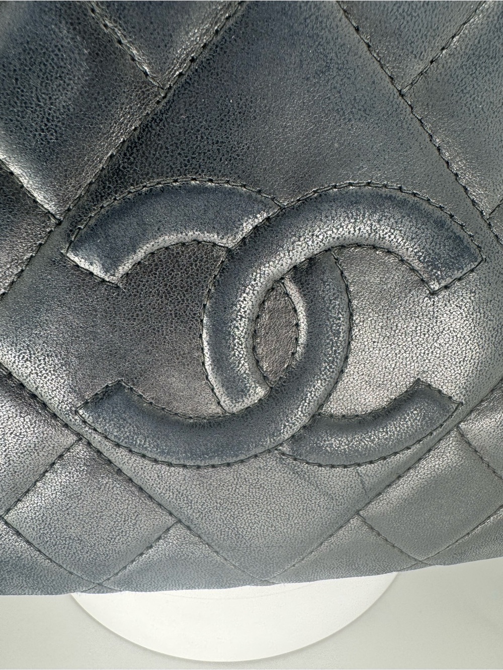 Chanel Series 2 Black Quilted Lambskin Tassel Crossbody Bag - Picture 4 of 16